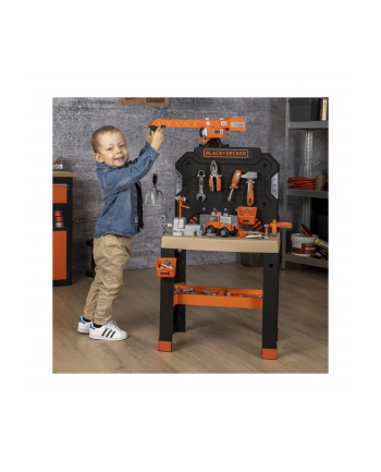 Smoby Black 'amp; Decker Werkbank mit Kran