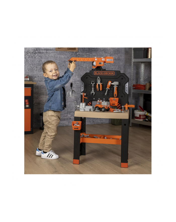Smoby Black 'amp; Decker Werkbank mit Kran główny