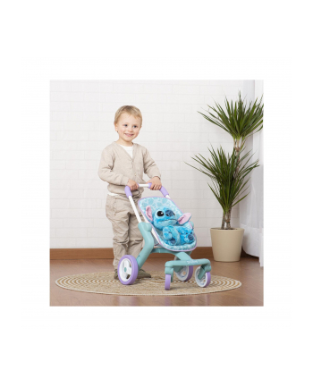 Smoby Stitch Puppenwagen + Plüsch 25 cm