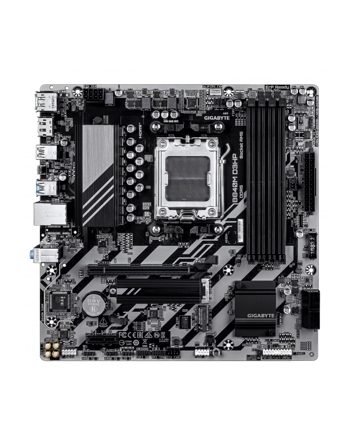 GIGABYTE B840M D3HP AM5 4xDDR5 4xSATA 2xM.2 główny