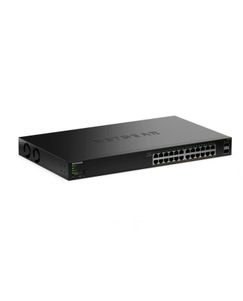 NETGEAR S350 Series 24-Port Gigabit Ethernet PoE+ Smart Managed Essentials Switch with 2 Dedicated SFP Ports