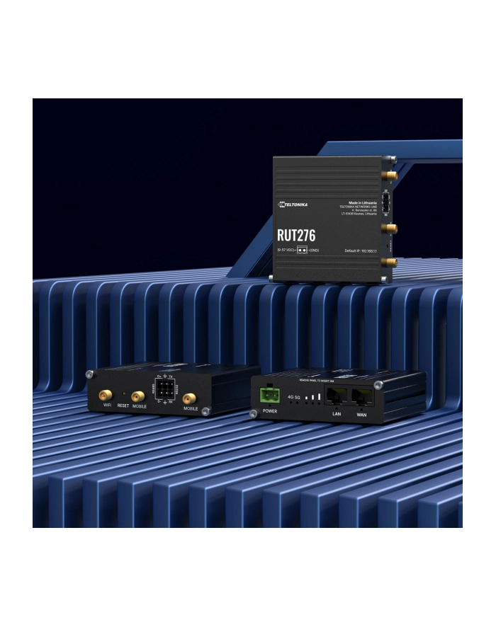 TELTONIKA NETWORKS RUT276 Compact Redcap 5G Router główny