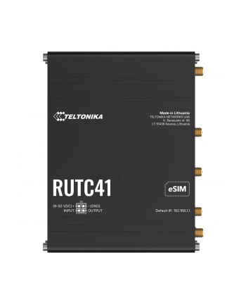 TELTONIKA NETWORKS RUTC41 4G/LTE WiFi DUAL-BAND Edge Router with Docker Support