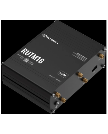 TELTONIKA NETWORKS RUTM16 4G/LTE DUAL-BAND eSIM WiFi Router with GLOBAL Telit Modem
