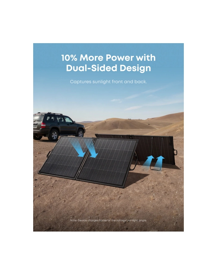 Anker SOLIX PS200 Gen 2 bifaziales Solar Panel 200W główny