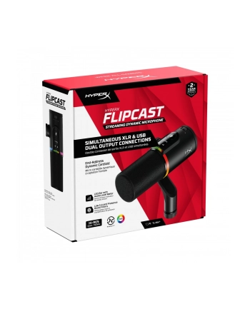 hp inc. HP HyperX FlipCast - Streaming XLR/USB Dynamic Microphone nr 1
