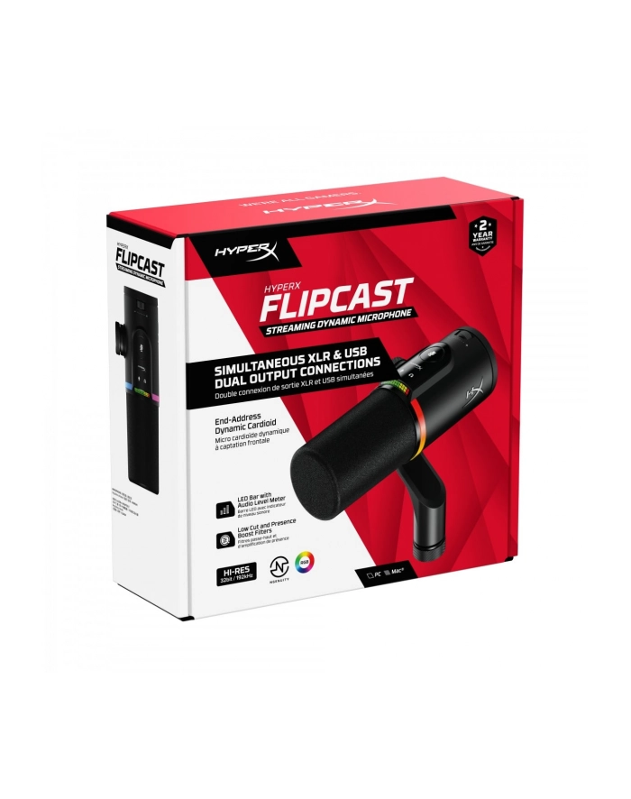 hp inc. HP HyperX FlipCast - Streaming XLR/USB Dynamic Microphone główny
