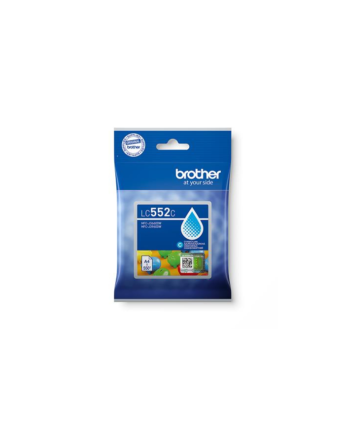 BROTHER LC552C ink cyan główny