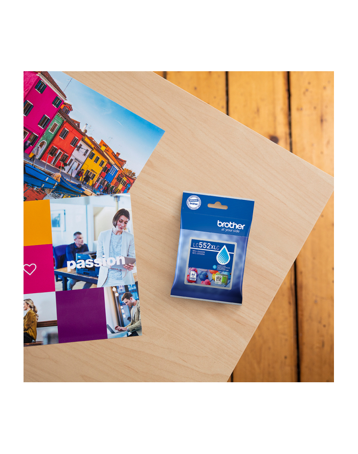 BROTHER LC552XLC ink cyan główny