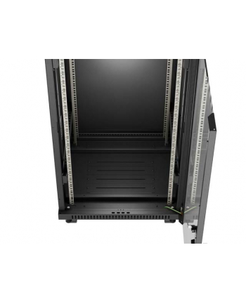 LANBERG Rack Cabinet 19inch Free-Standing 24U/600X600 FLAT PACK With Glass Door LCD black V2 nr 2