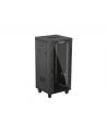 LANBERG Rack Cabinet 19inch Free-Standing 24U/600X600 FLAT PACK With Glass Door LCD black V2 - nr 7
