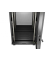 LANBERG Rack Cabinet 19inch Free-Standing 24U/600X600 FLAT PACK With Mesh Door LCD black V2 - nr 2