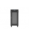LANBERG Rack Cabinet 19inch Free-Standing 24U/600X600 FLAT PACK With Mesh Door LCD black V2 - nr 6
