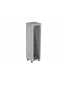 LANBERG Rack Cabinet 19inch Free-Standing 42U/600X600 FLAT PACK With Glass Door LCD grey V2 - nr 7