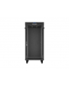 LANBERG Rack Cabinet 19inch Free-Standing 24U/600X800 FLAT PACK With Glass Door LCD black V2 - nr 6
