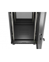 LANBERG Rack Cabinet 19inch Free-Standing 24U/600X800 FLAT PACK With Mesh Door LCD black V2 - nr 2