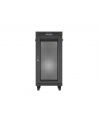 LANBERG Rack Cabinet 19inch Free-Standing 24U/600X800 FLAT PACK With Mesh Door LCD black V2 - nr 6
