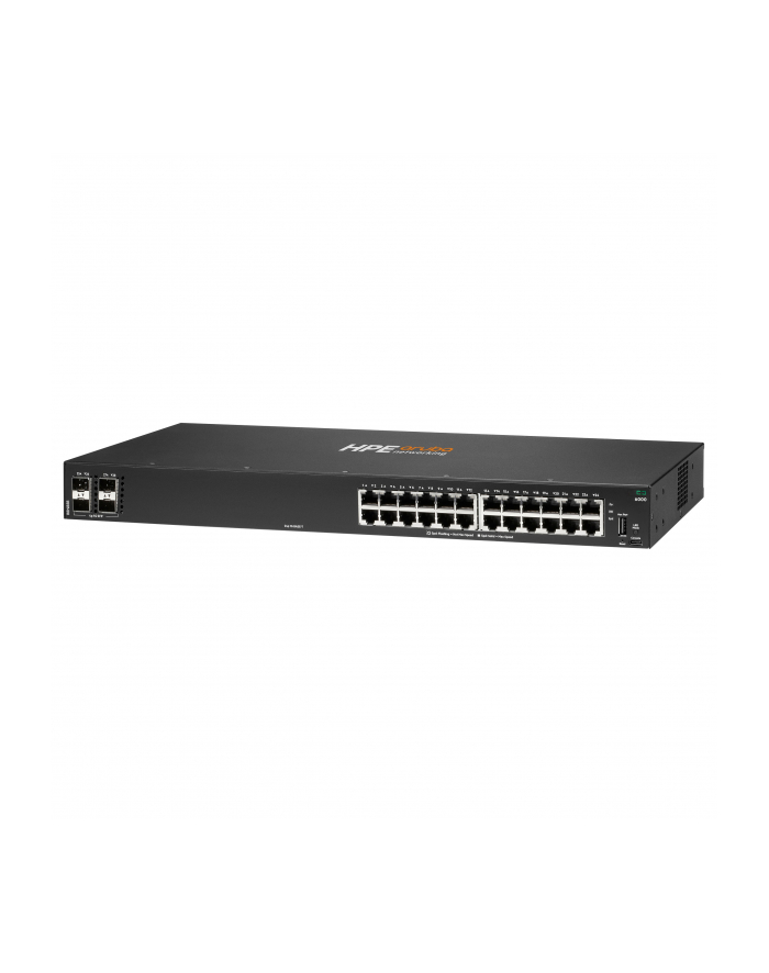 hewlett packard enterprise HPE Aruba Networking CX 6000 24p 10M/100M/1G 4p SFP 1G Switch EU en główny