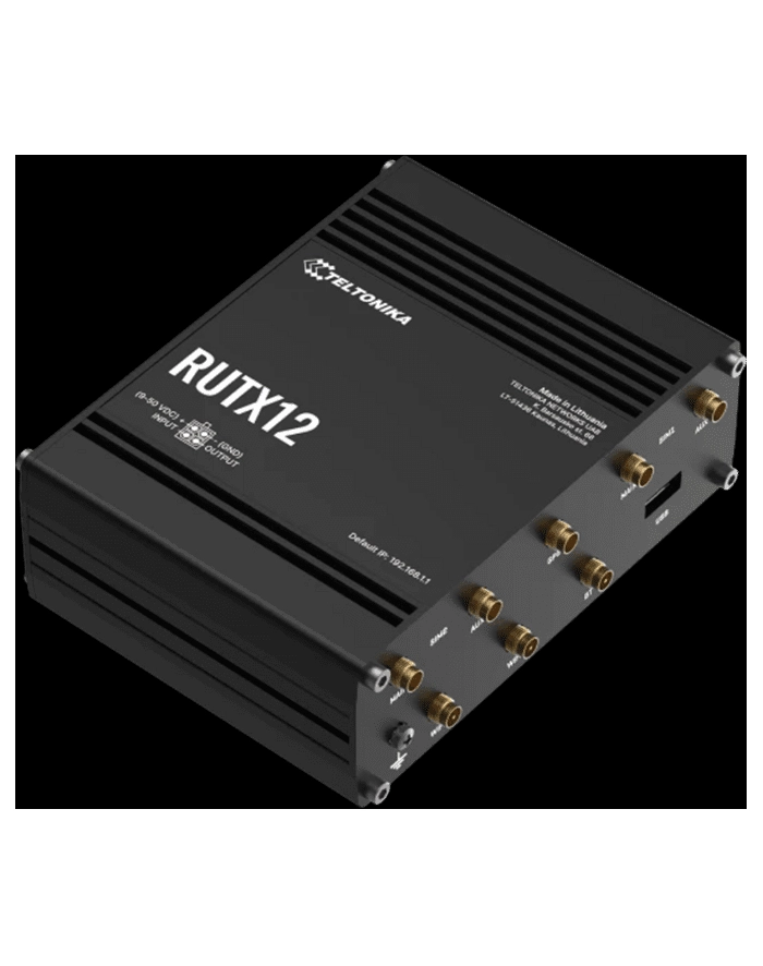 TELTONIKA NETWORKS RUTX12 DUAL SIM 4G/LTE Router główny