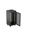 LANBERG Rack Cabinet 19inch Free-Standing 24U/600X600 FLAT PACK With Mesh Door LCD black V2 - nr 9