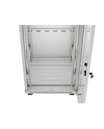 LANBERG Rack Cabinet 19inch Free-Standing 32U/600X600 FLAT PACK With Glass Door LCD grey V2 nr 2