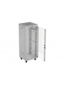 LANBERG Rack Cabinet 19inch Free-Standing 32U/600X600 FLAT PACK With Glass Door LCD grey V2 - nr 9