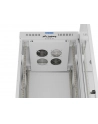 LANBERG Rack Cabinet 19inch Free-Standing 42U/600X600 FLAT PACK With Glass Door LCD grey V2 - nr 13