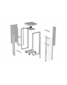 LANBERG Rack Cabinet 19inch Free-Standing 42U/600X600 FLAT PACK With Glass Door LCD grey V2 - nr 4