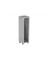 LANBERG Rack Cabinet 19inch Free-Standing 42U/600X600 FLAT PACK With Glass Door LCD grey V2 - nr 7