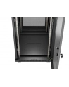 LANBERG Rack Cabinet 19inch Free-Standing 24U/600X800 FLAT PACK With Mesh Door LCD black V2 - nr 2