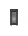 LANBERG Rack Cabinet 19inch Free-Standing 24U/600X800 FLAT PACK With Mesh Door LCD black V2 - nr 6