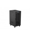 LANBERG Rack Cabinet 19inch Free-Standing 24U/600X800 FLAT PACK With Mesh Door LCD black V2 - nr 7