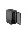 LANBERG Rack Cabinet 19inch Free-Standing 24U/600X800 FLAT PACK With Mesh Door LCD black V2 - nr 9