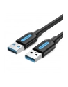 Kabel USB-A do USB-A Vention 05m czarny - nr 1