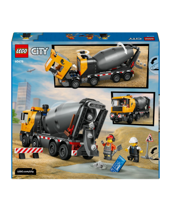 LEGO City 60478 - Betoniarka