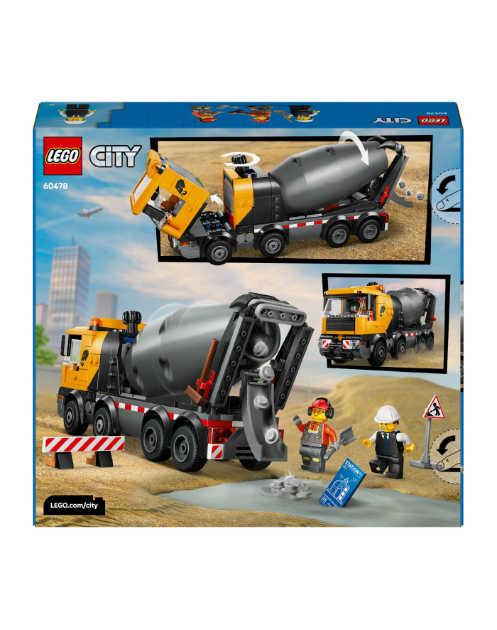 LEGO City 60478 - Betoniarka główny