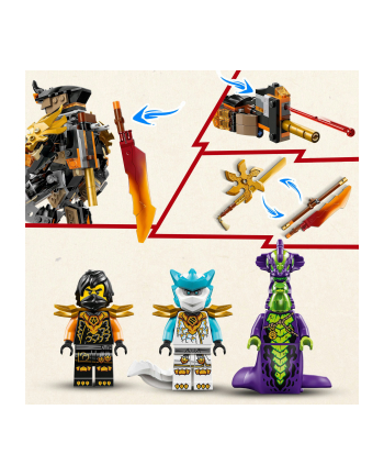 LEGO Ninjago 71854 - Smok-mech Kaia - zestaw bitewny