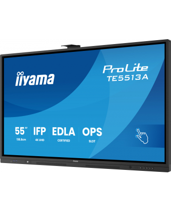 IIYAMA TE5513A-B2AG 55inch iiWare21E EDLA -Google-GMS-apps System Android 14 16 summer 2026 Octa-core SOC 8/128GB 40-Points PureTouch IR+