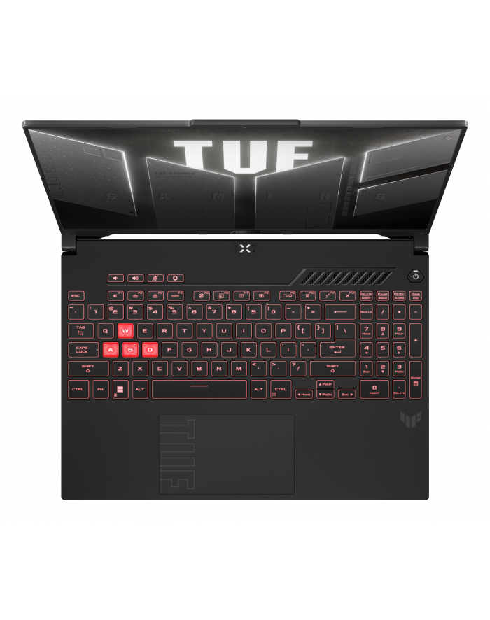 ASUS TUF Gaming A16 FA607NUG-RL117 Ryzen 7 7445HS 160'';FHD+ 144Hz Value IPS-level AG 16GB DDR5 5600 SSD512 WLAN+BT LAN GeForce RTX 4050 6GB Cam720p 56WHrs NoOS Mecha Gray główny