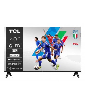 Telewizor TCL 40V5C QLED 40''; Full HD System Android TV Dolby Digital Plus DVB-T2 Czarny nr 1