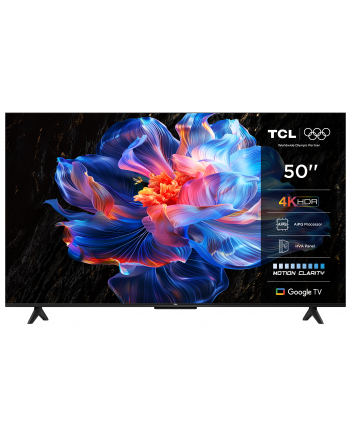 Telewizor TCL 50P69K LED 50' 4K Ultra HD Google TV Dolby Digital DVB-T2 Czarny nr 1