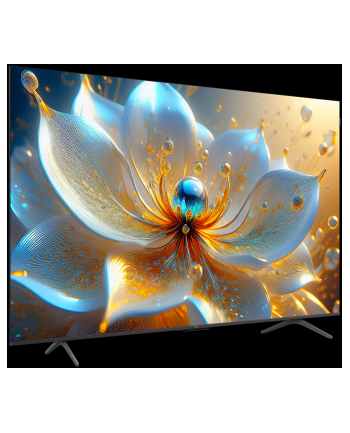Telewizor TCL 55T8C QLED 55''; 4K Ultra HD 240Hz Google TV Dolby Atmos Metaliczny