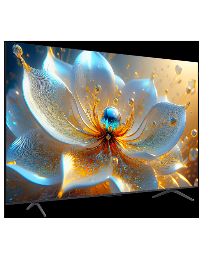Telewizor TCL 55T8C QLED 55''; 4K Ultra HD 240Hz Google TV Dolby Atmos Metaliczny główny