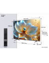 Telewizor TCL 55T8C QLED 55''; 4K Ultra HD 240Hz Google TV Dolby Atmos Metaliczny - nr 7
