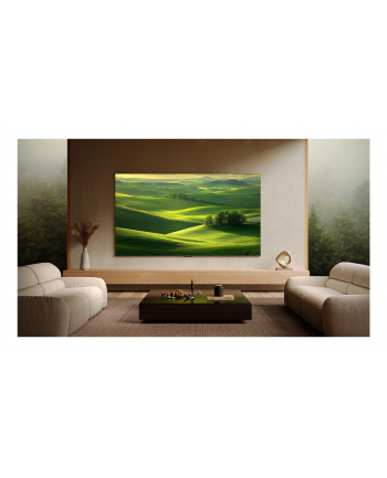 Telewizor TCL 65C7K QD-Mini LED 65' 4K Ultra HD Google TV Dolby Atmos DVB-T2 Metaliczny