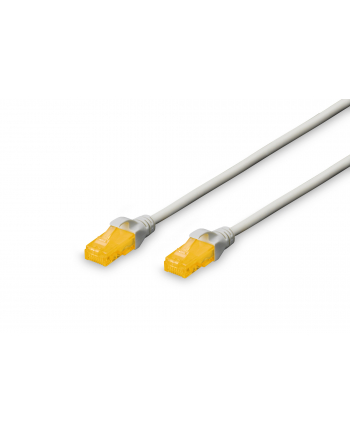 DIGITUS CAT 6A U-UTP patch cable Cu LSZH AWG 26/7 length 3m color grey