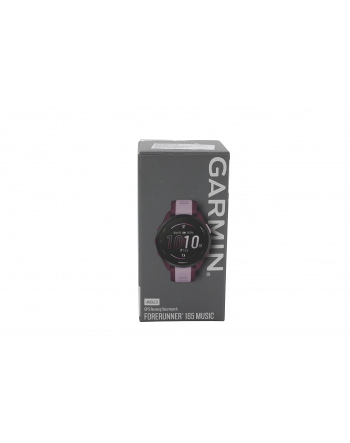 Zegarek sportowy Garmin Forerunner 165 Music AMOLED 43mm Berry Lilac główny