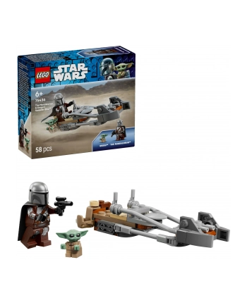 LEGO Star Wars 75436 Ścigacz Mandaloriana i Grogu nr 1