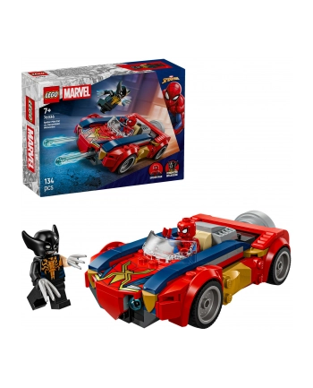 LEGO Marvel 76336 - Spider-Man w samochodzie kontra zvenomowany Wolverine nr 1
