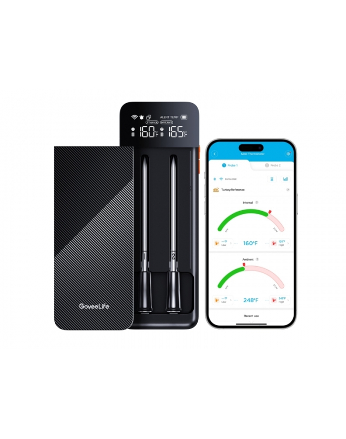 Termometr do mięsa GoveeLife B5192 Smart Wireless 2 sondy główny